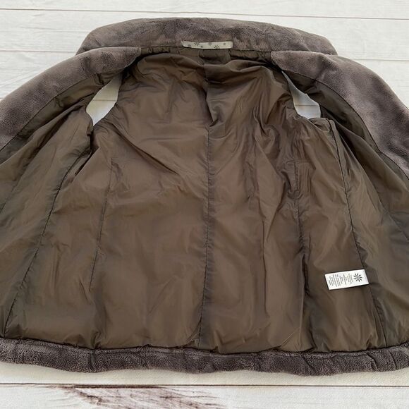 Athleta Full Zip Brown Vest - Picture 6 of 9